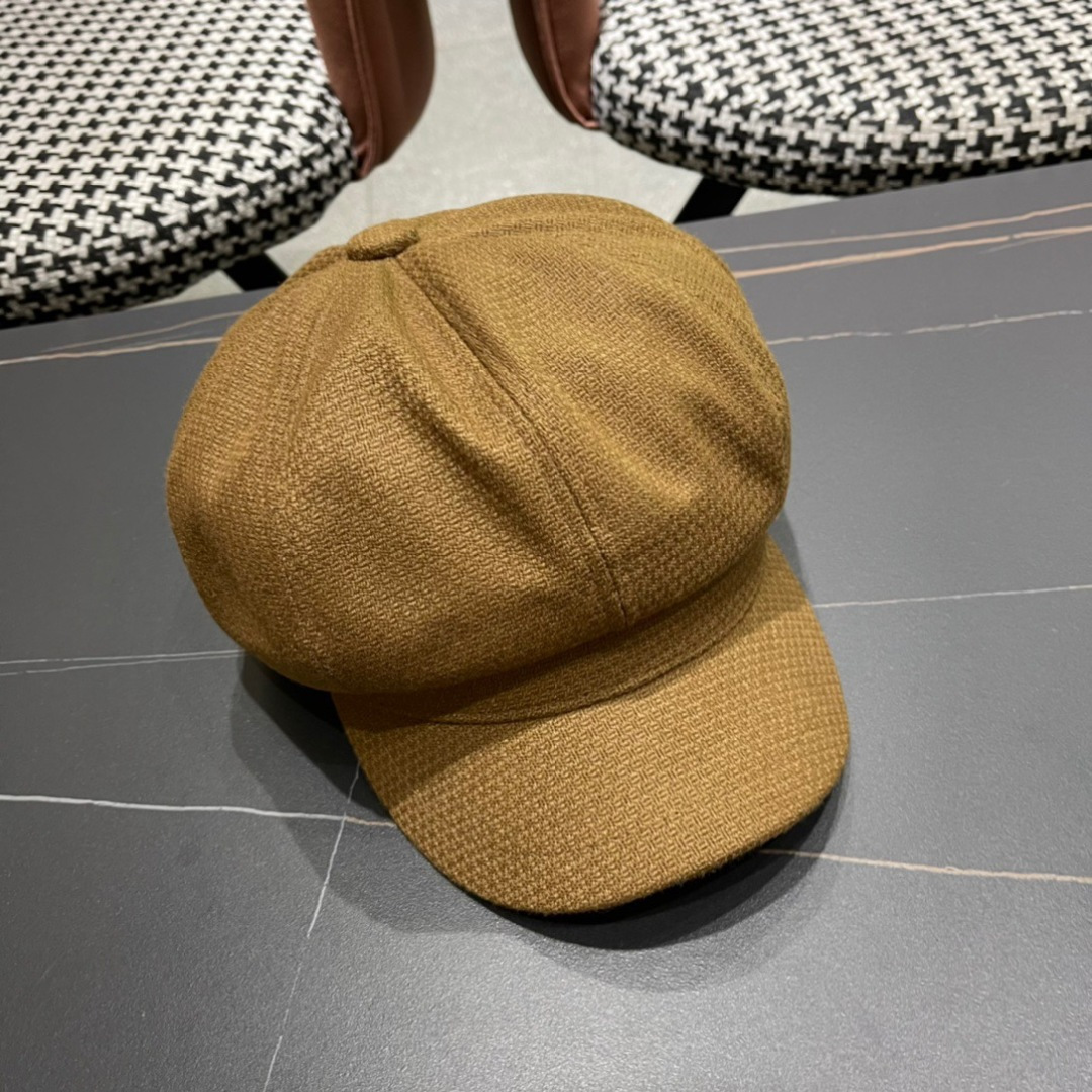 Chanel2024香奈儿早秋款贝雷帽百搭可爱蓓蕾帽子女生韩版