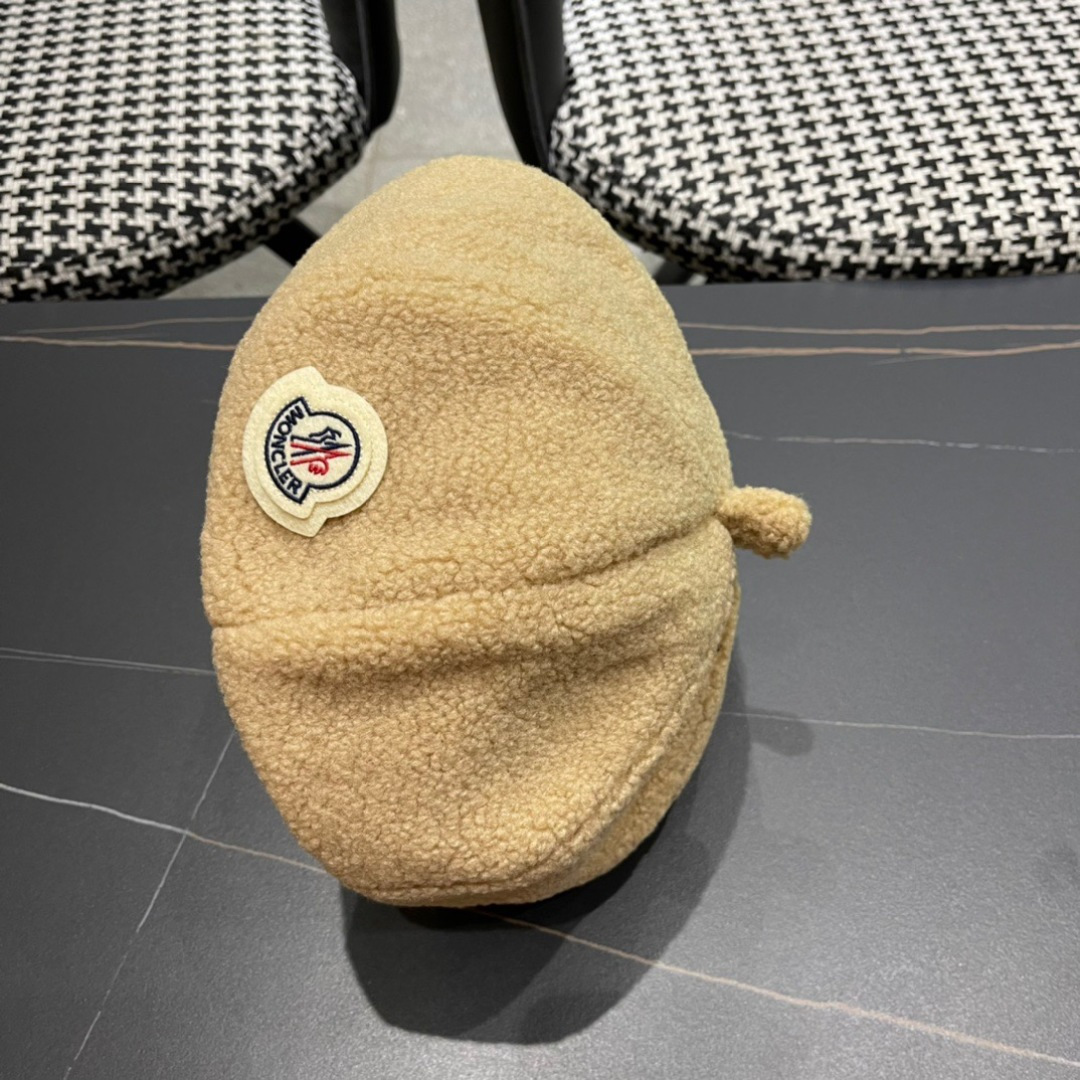 Moncler蒙口贝雷帽秋季新款女潮ins网红时尚画家帽子女