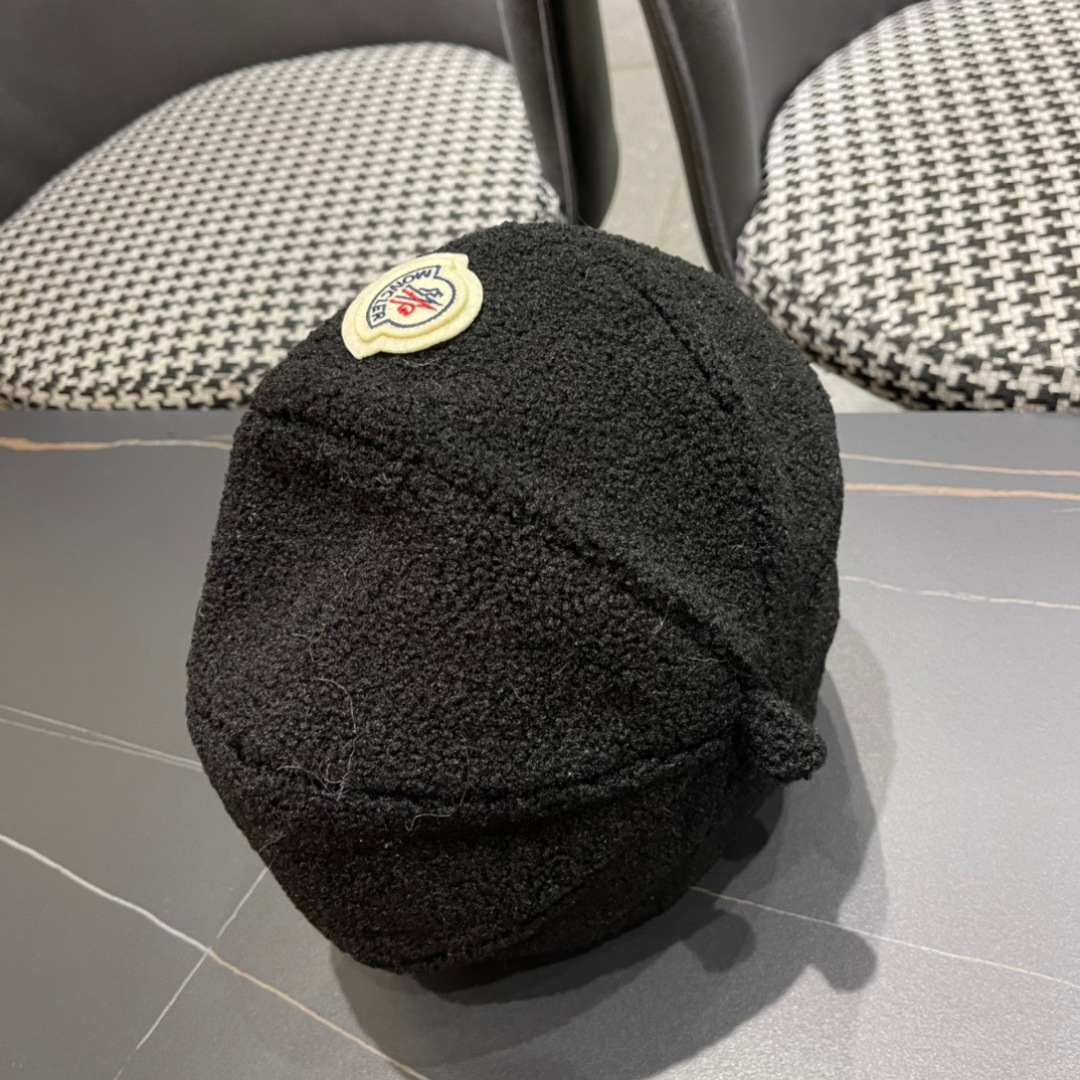 Moncler蒙口贝雷帽秋季新款女潮ins网红时尚画家帽子女