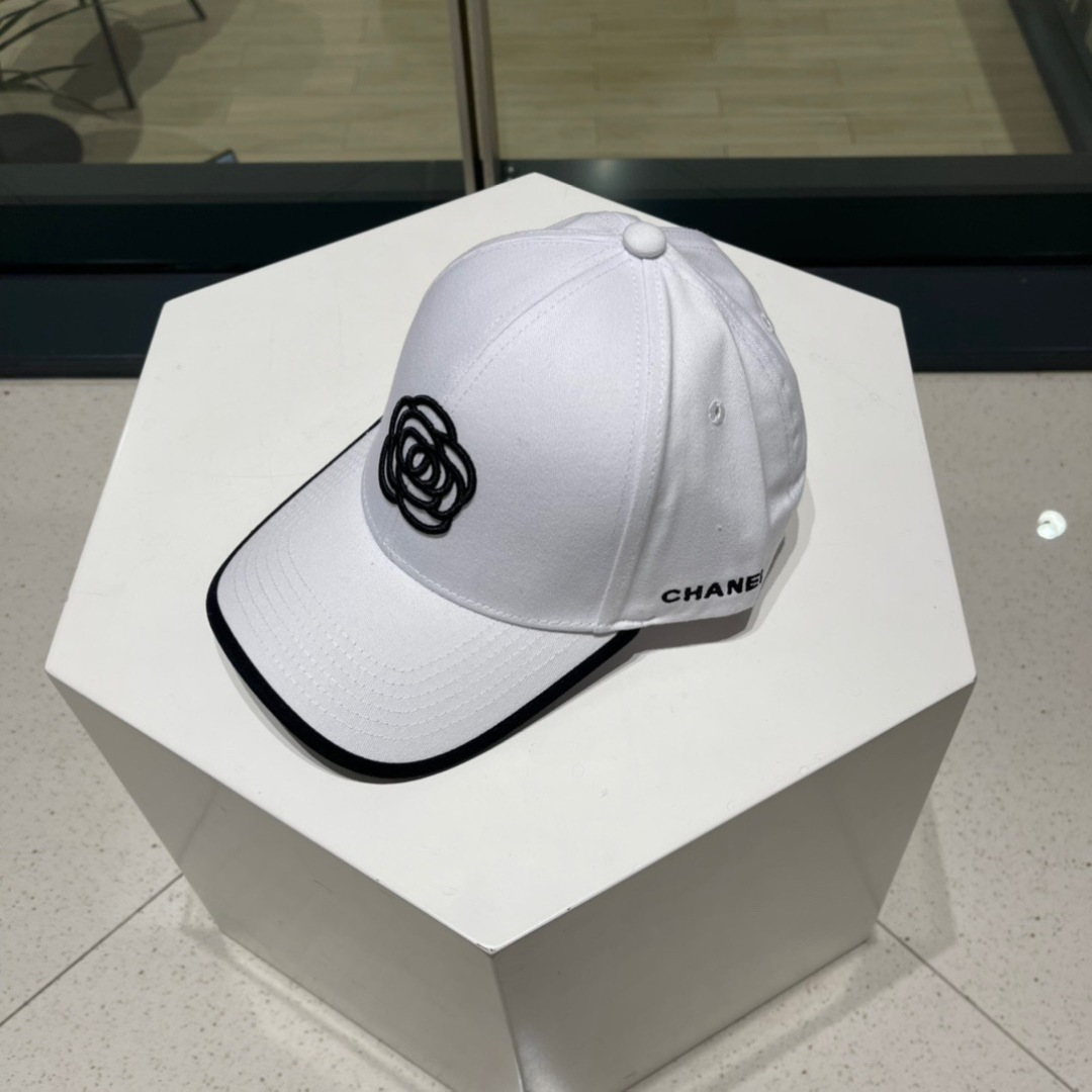  Chanel香奈儿新款棒球帽，夏款鸭舌帽，网状风格独特设计，单色 头围57cm
