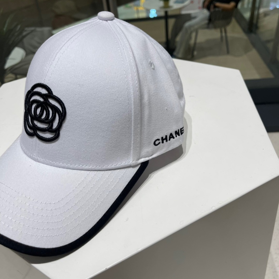  Chanel香奈儿新款棒球帽，夏款鸭舌帽，网状风格独特设计，单色 头围57cm