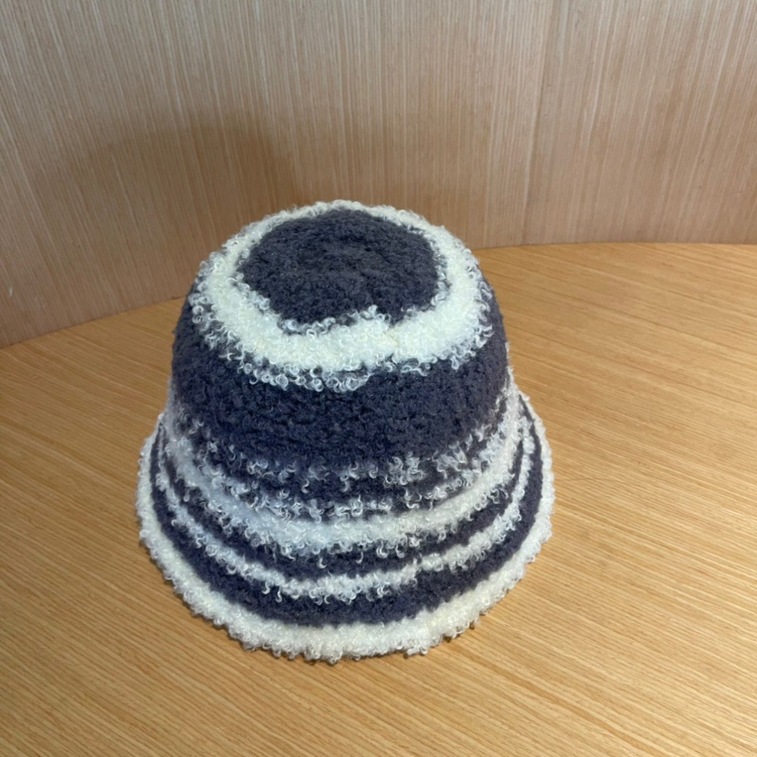 GUCCI古奇拼色渔夫帽2024秋冬新款女显脸小保暖帽