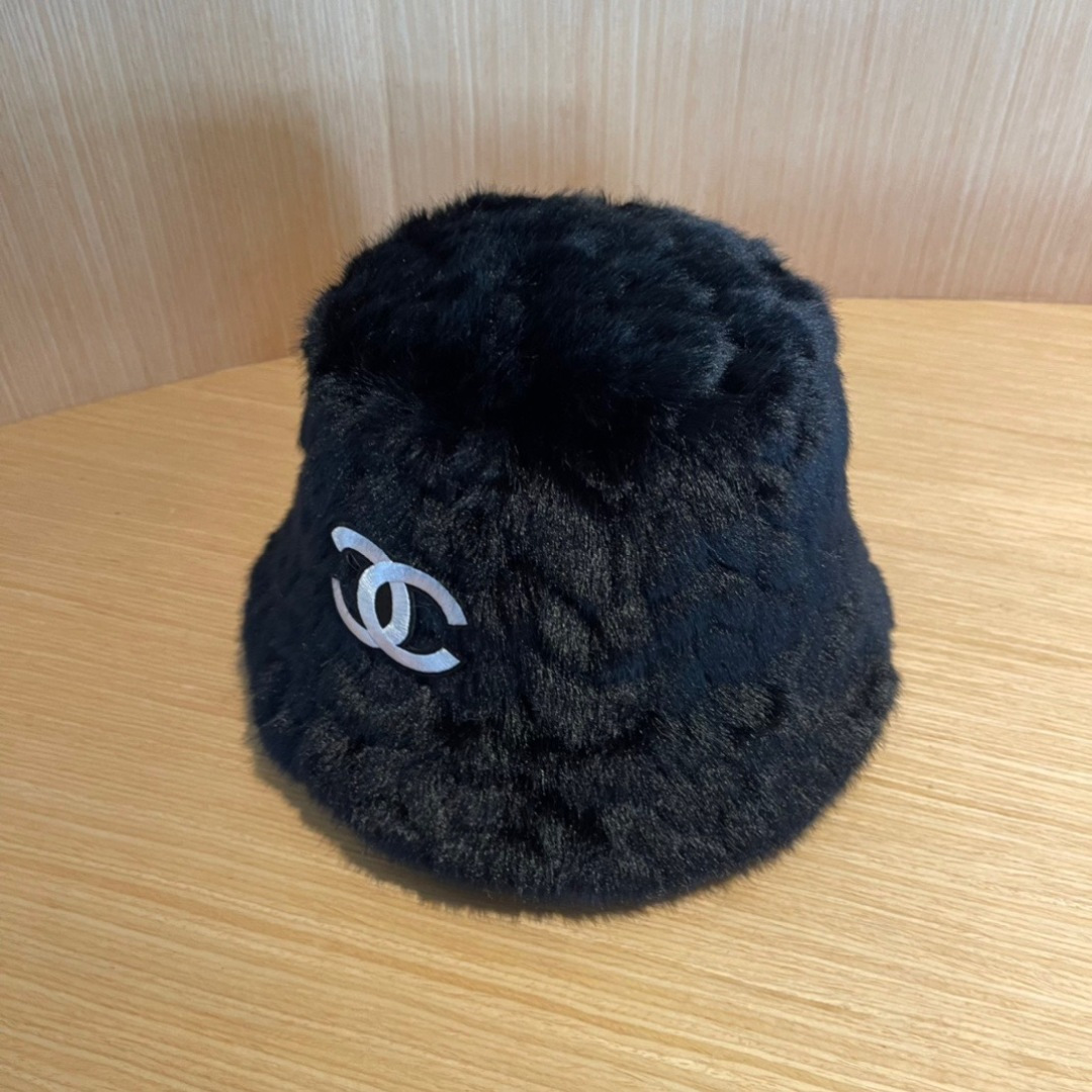 Chanel香奈儿 2024秋冬款渔夫帽毛绒保暖韩版百搭显脸小