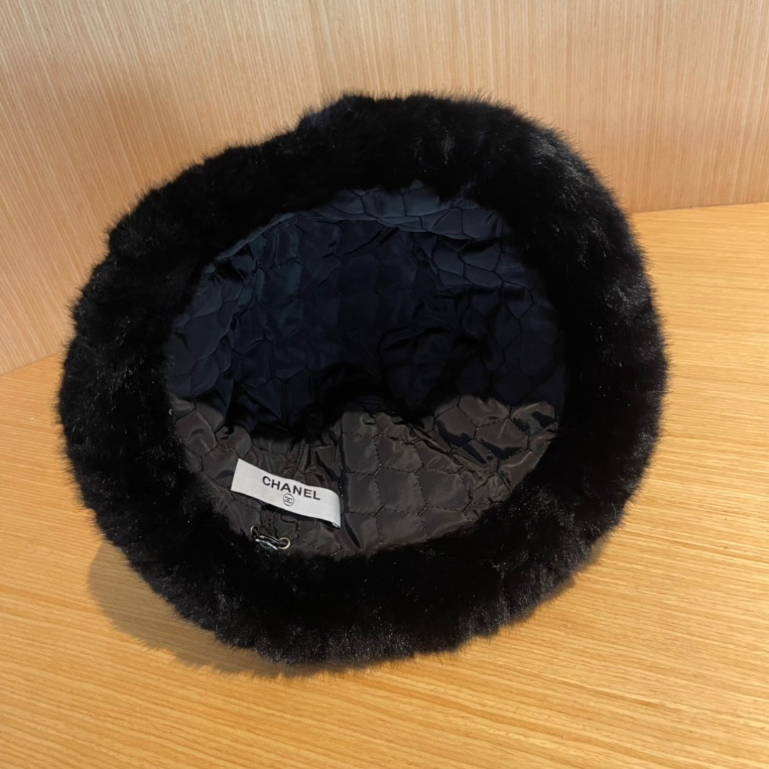 Chanel香奈儿 2024秋冬款渔夫帽毛绒保暖韩版百搭显脸小