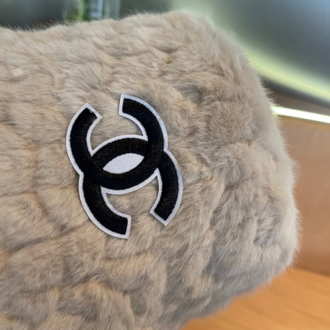 Chanel香奈儿 2024秋冬款渔夫帽毛绒保暖韩版百搭显脸小