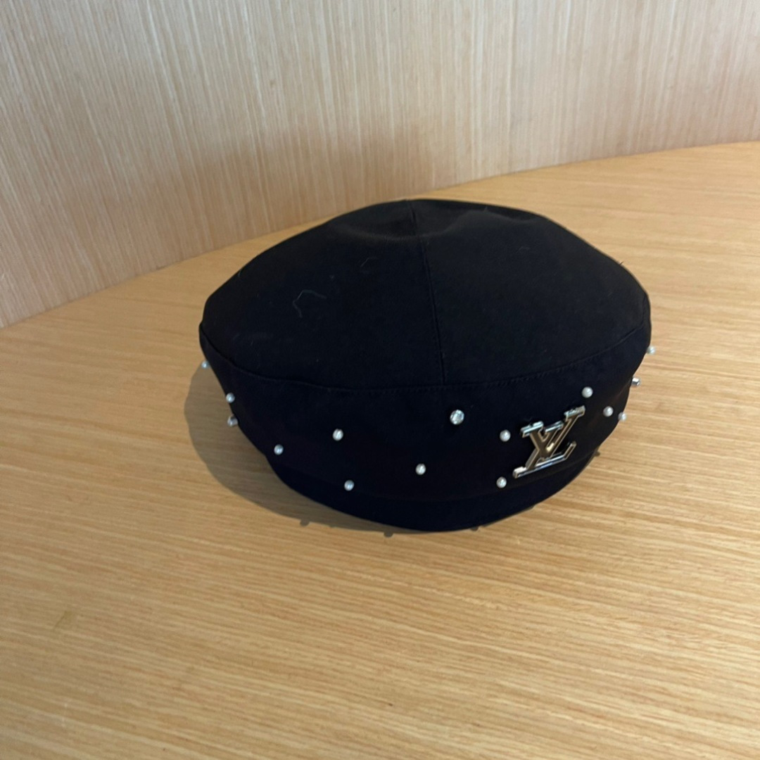 路易威登lv2024新款贝雷帽女秋冬显脸小南瓜帽春秋冬百搭