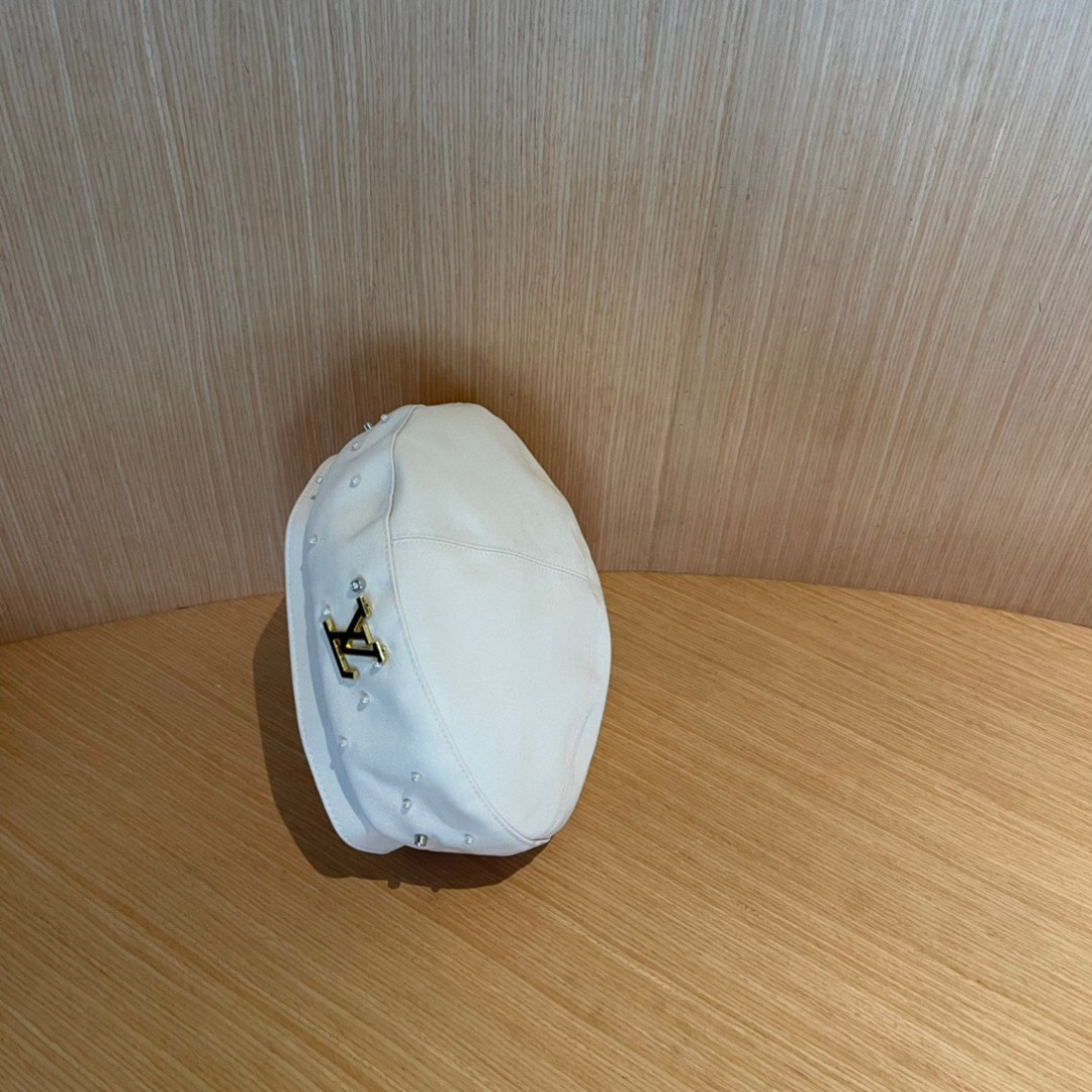 路易威登lv2024新款贝雷帽女秋冬显脸小南瓜帽春秋冬百搭