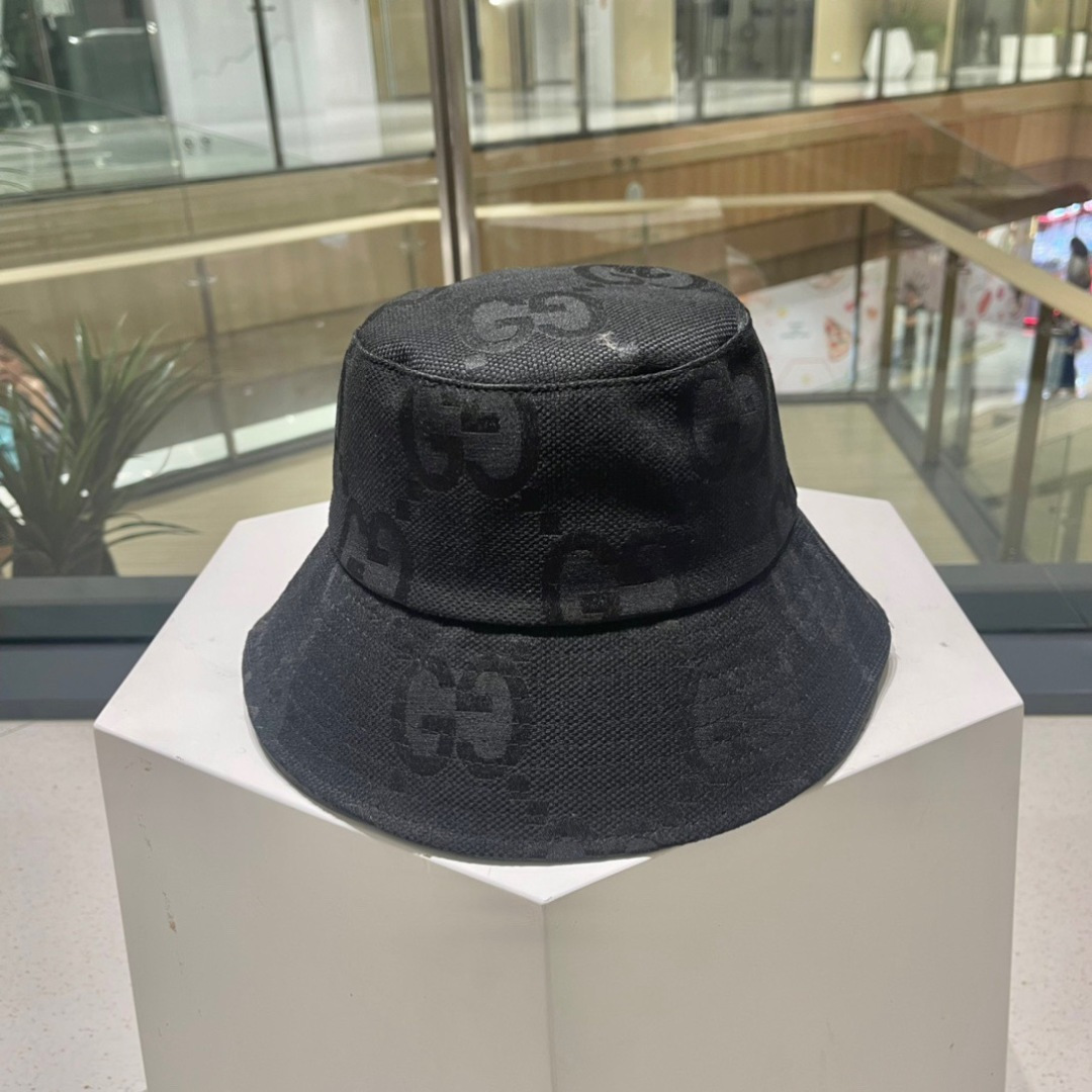  GUCCI  古奇 2023新款韩版原单可爱小熊熊渔夫帽🧢高品质，休闲风格，低調奢華，超级时尚的颜色，