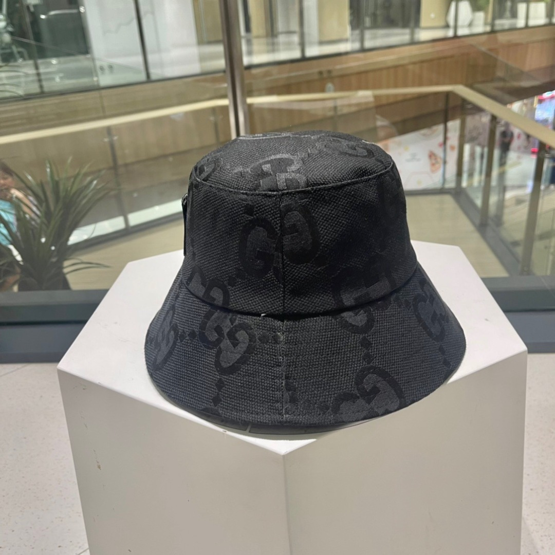  GUCCI  古奇 2023新款韩版原单可爱小熊熊渔夫帽🧢高品质，休闲风格，低調奢華，超级时尚的颜色，
