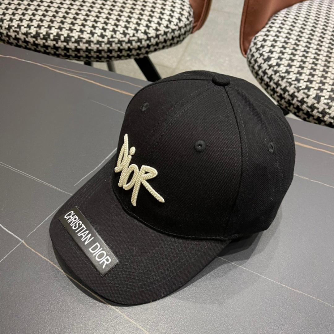 【DIOR迪奥】新款专柜简约棒球帽，爆款，大牌同步，