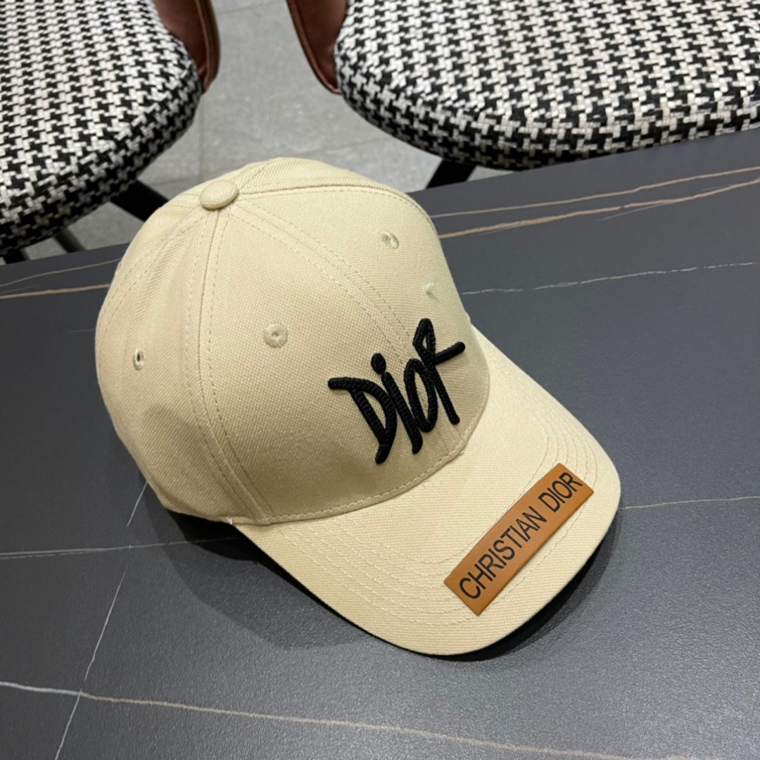 【DIOR迪奥】新款专柜简约棒球帽，爆款，大牌同步，