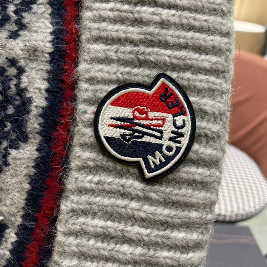   【MONCELER蒙口】秋冬新款可爱大毛球针织毛线帽，出街超好搭配！