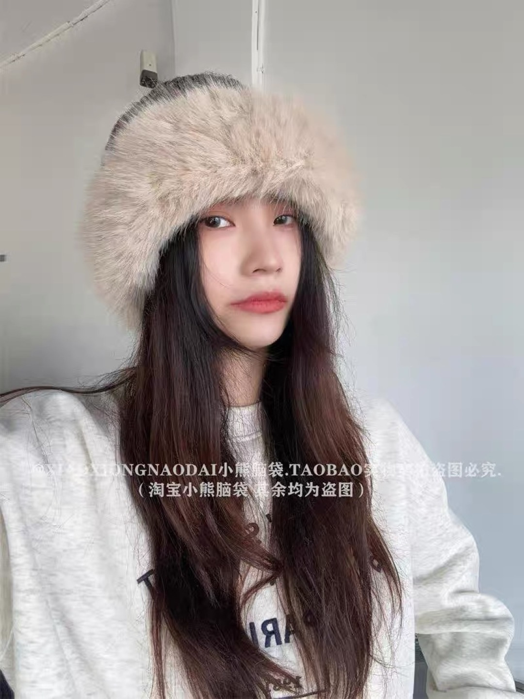 Chanel香奈儿新款复古花豹纹防貂毛边渔夫帽，轻奢风，秋冬最佳搭配