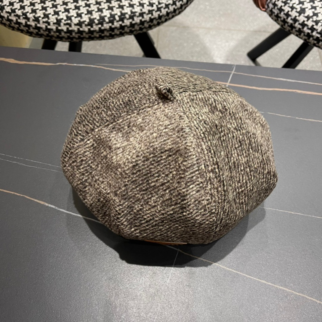 DIOR迪奥美式小众设计品牌百搭画家帽贝雷帽子女春秋时尚潮