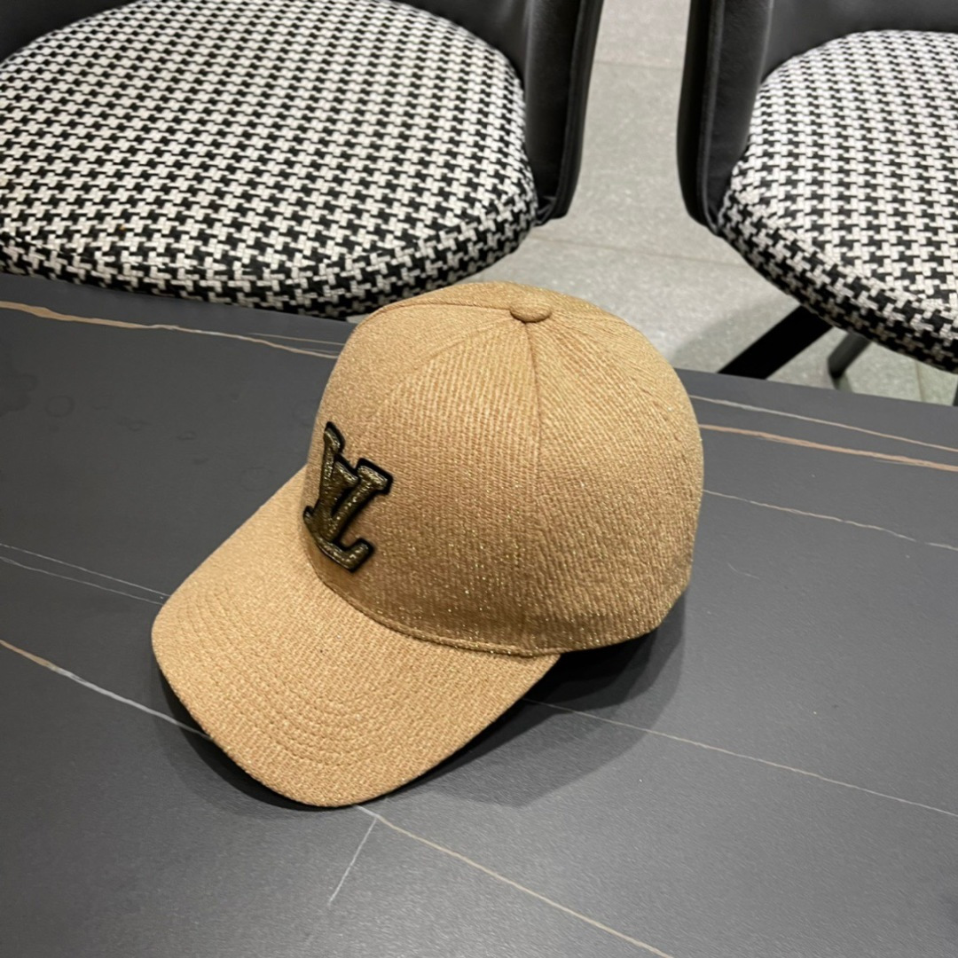 🧢LouisVuitton路易威登 👒😍秋冬款超百搭遮阳防晒帽，气质名媛风格，超文艺，帽型赞