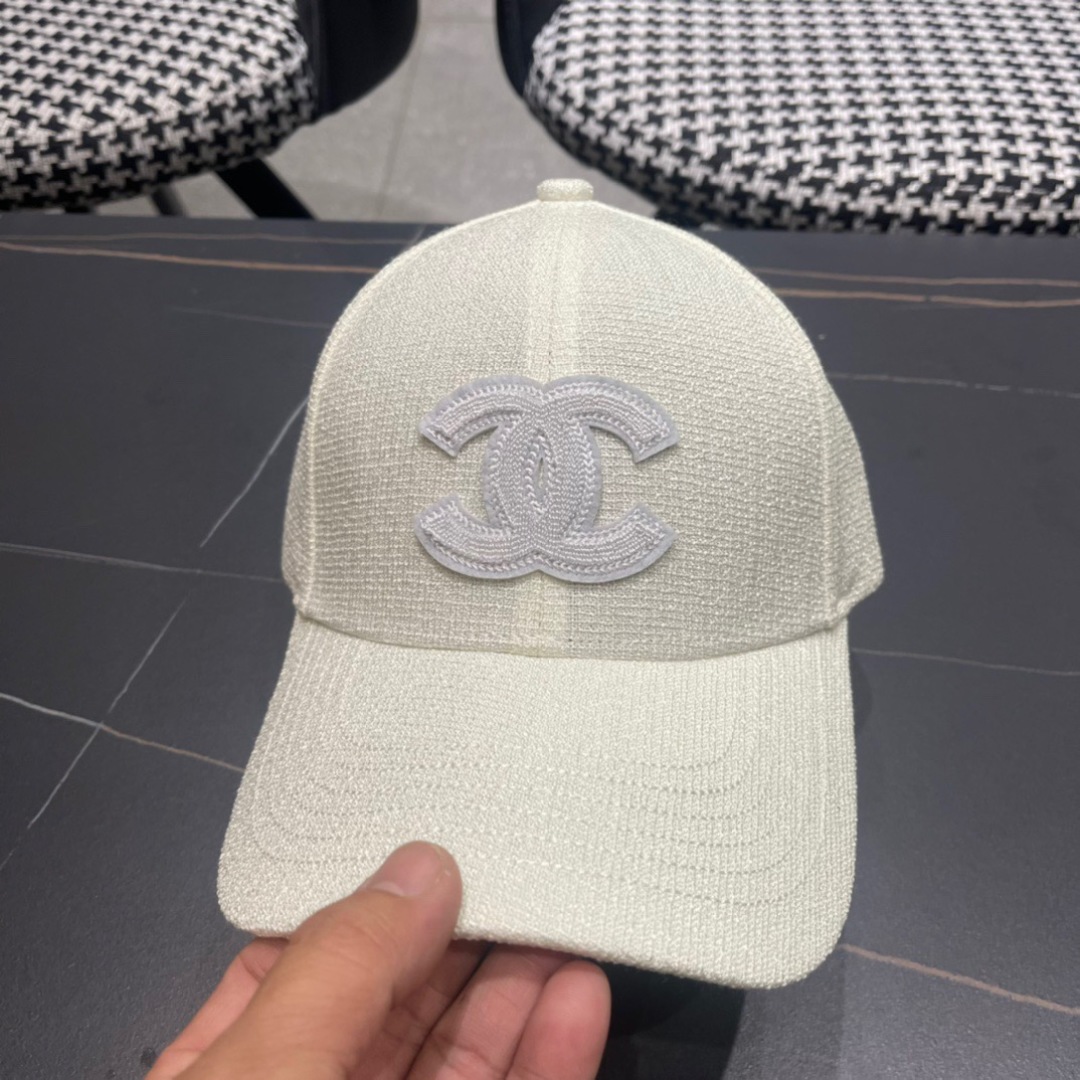 
香奈儿CHANEL 2024新春棒球帽，logo小香经典简约，时尚休闲设计 跑量新品