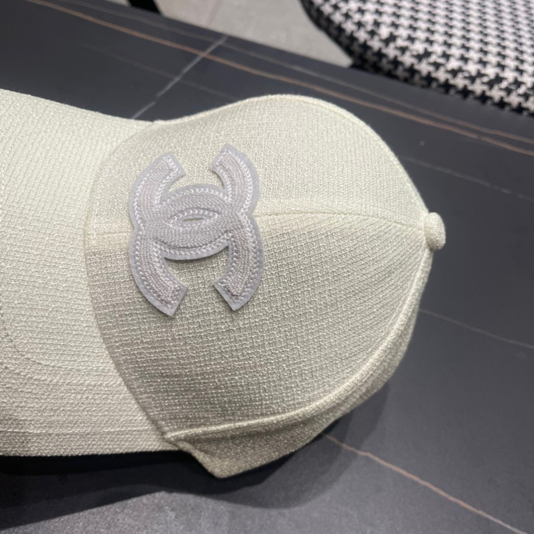 
香奈儿CHANEL 2024新春棒球帽，logo小香经典简约，时尚休闲设计 跑量新品