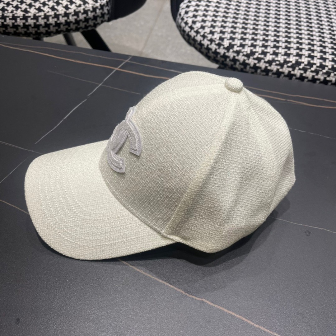 
香奈儿CHANEL 2024新春棒球帽，logo小香经典简约，时尚休闲设计 跑量新品