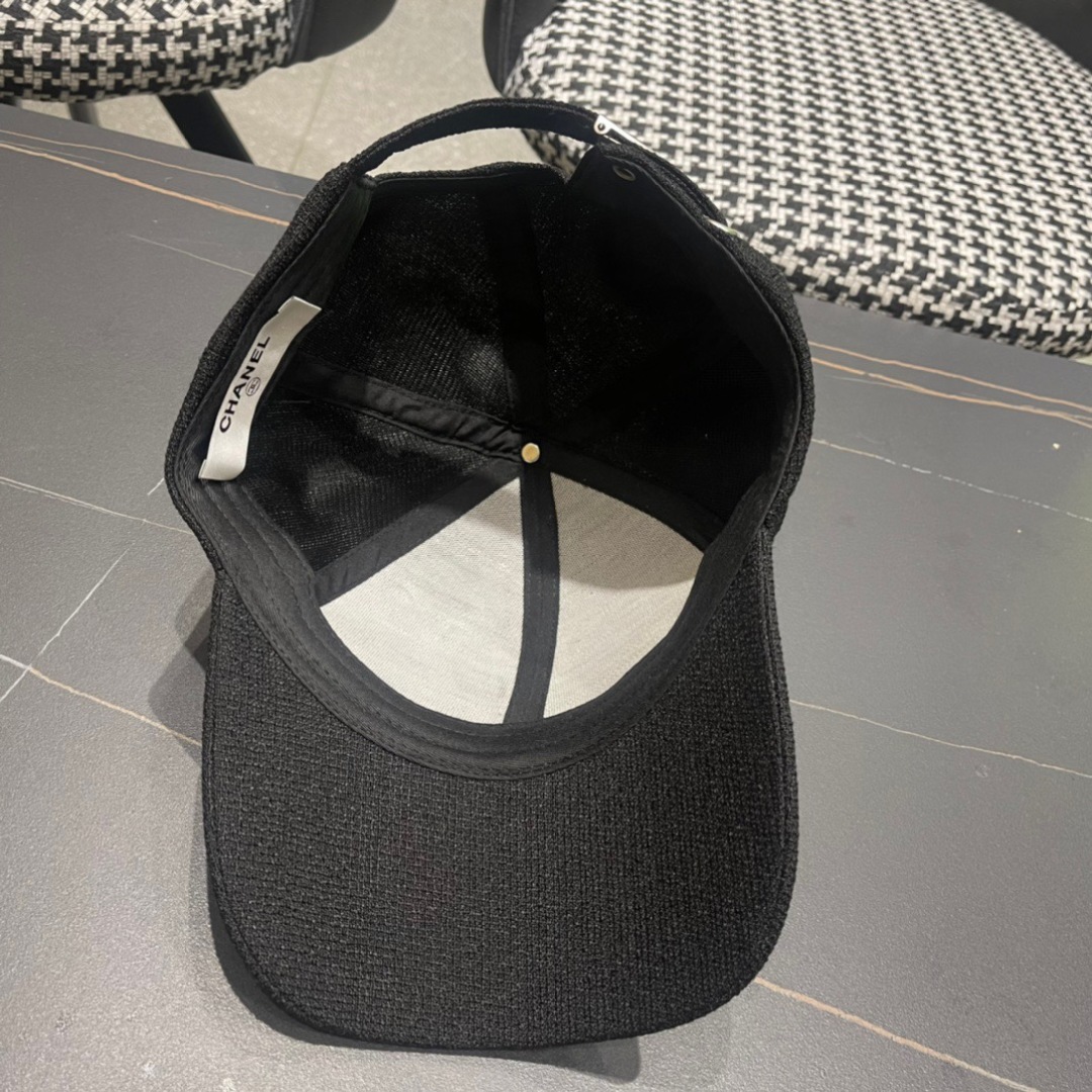 
香奈儿CHANEL 2024新春棒球帽，logo小香经典简约，时尚休闲设计 跑量新品