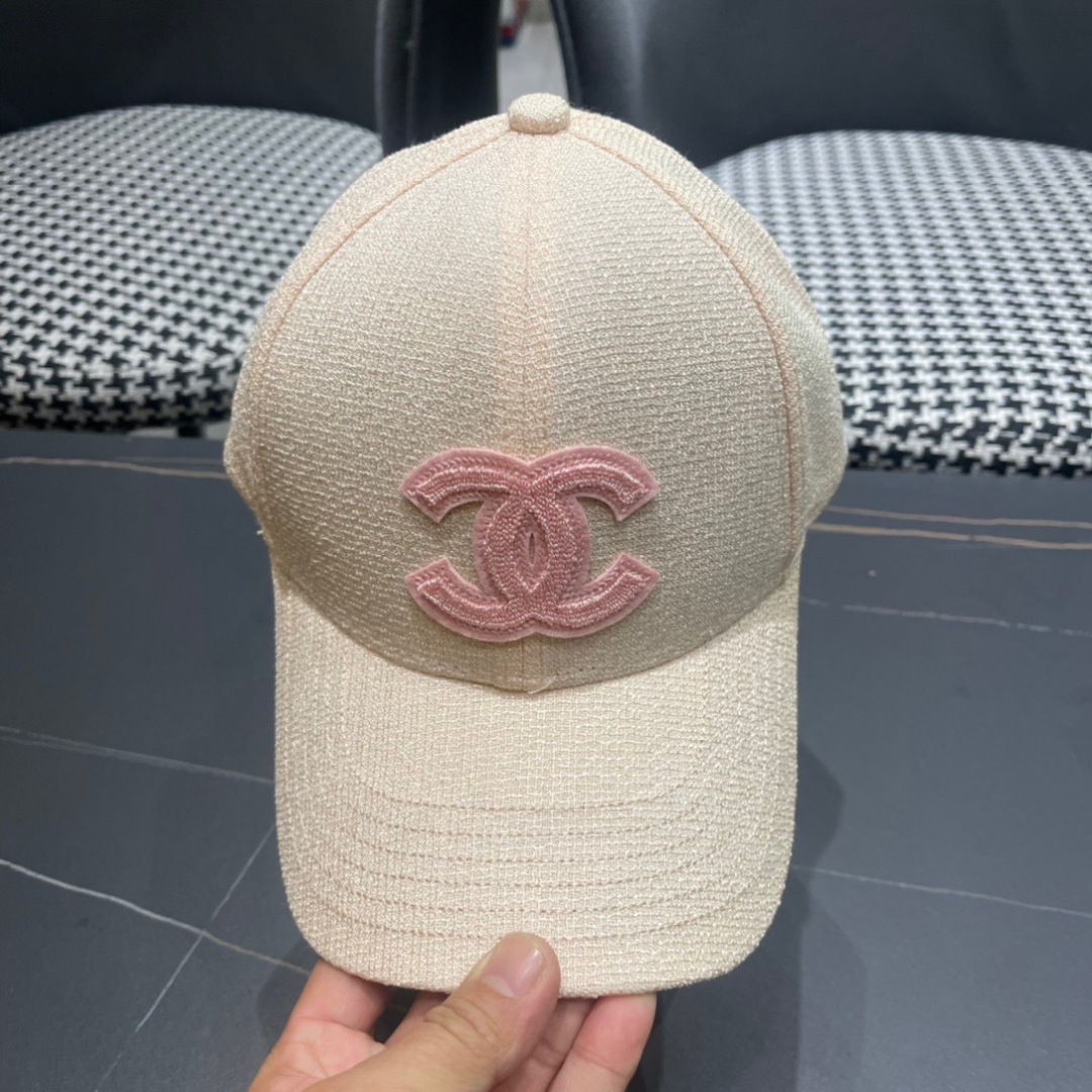 
香奈儿CHANEL 2024新春棒球帽，logo小香经典简约，时尚休闲设计 跑量新品