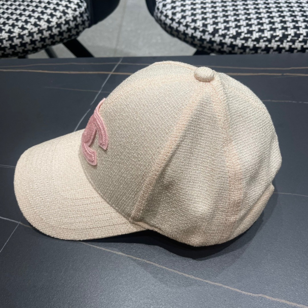 
香奈儿CHANEL 2024新春棒球帽，logo小香经典简约，时尚休闲设计 跑量新品