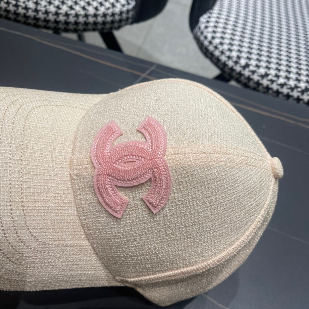 
香奈儿CHANEL 2024新春棒球帽，logo小香经典简约，时尚休闲设计 跑量新品