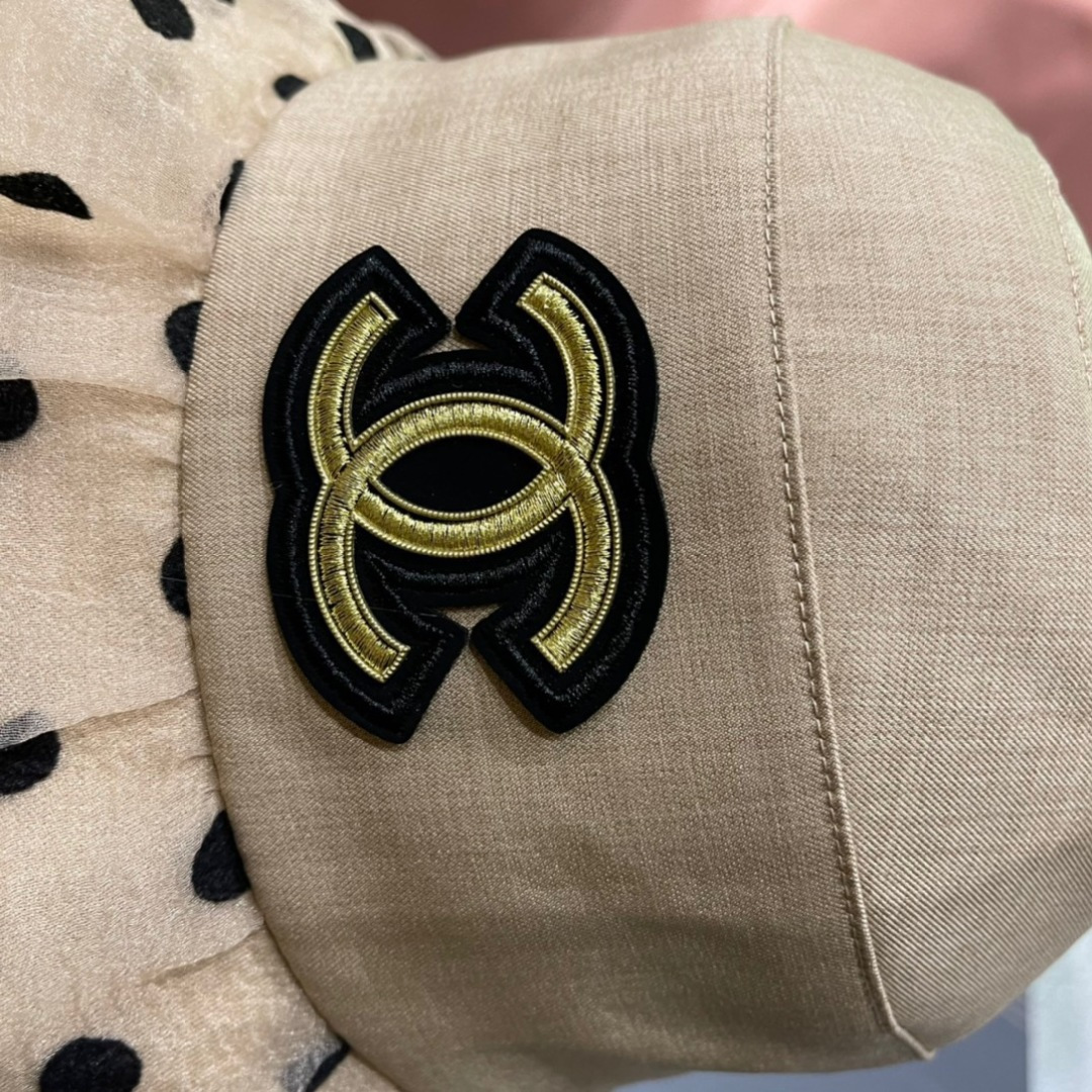 【Chanel香奈儿】2024新款大沿遮阳渔夫帽～简约大气遮阳效果一绝、随意折叠都不会变形