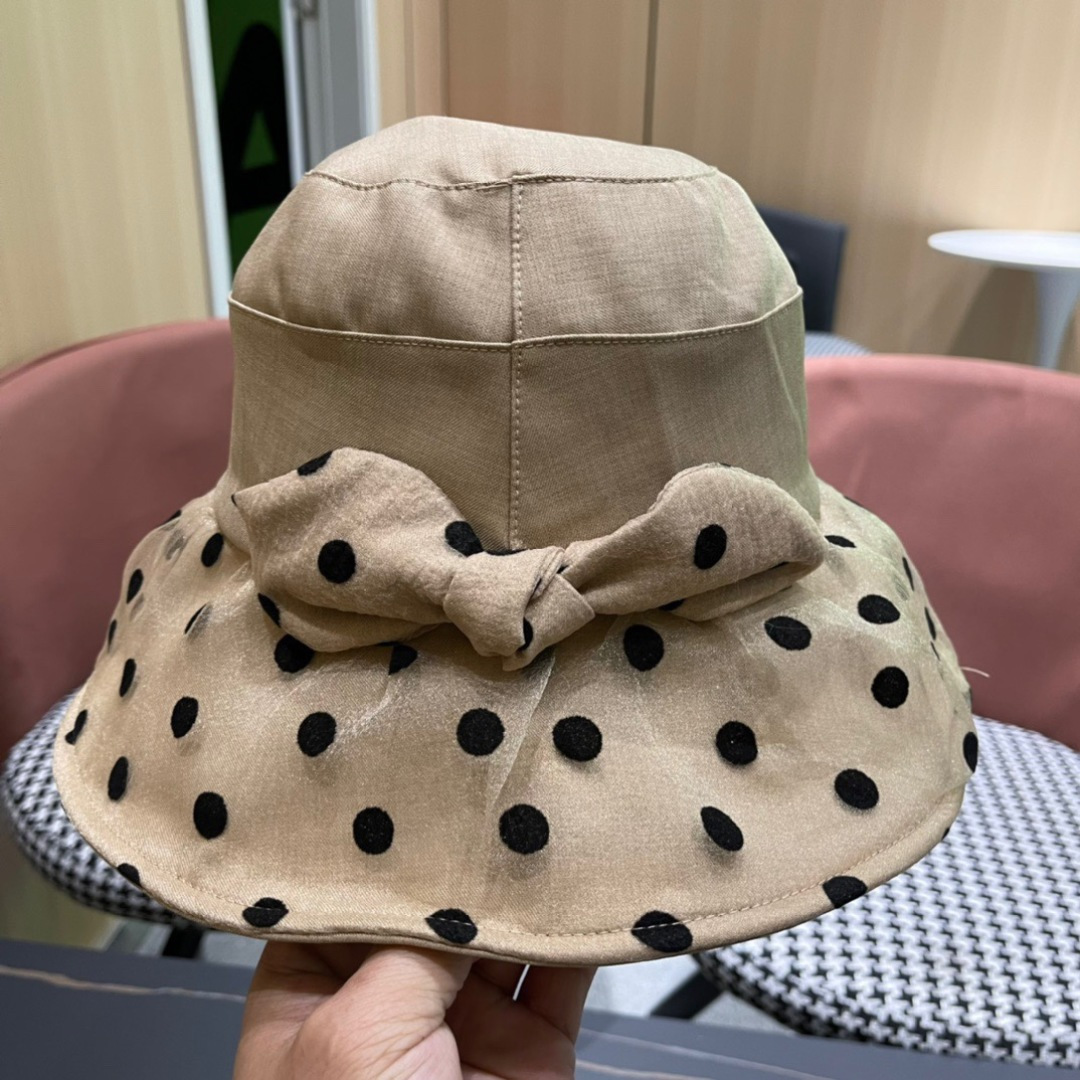 【Chanel香奈儿】2024新款大沿遮阳渔夫帽～简约大气遮阳效果一绝、随意折叠都不会变形