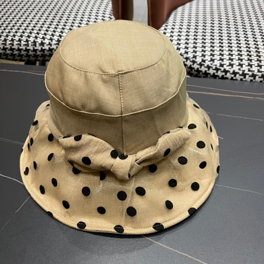 【Chanel香奈儿】2024新款大沿遮阳渔夫帽～简约大气遮阳效果一绝、随意折叠都不会变形