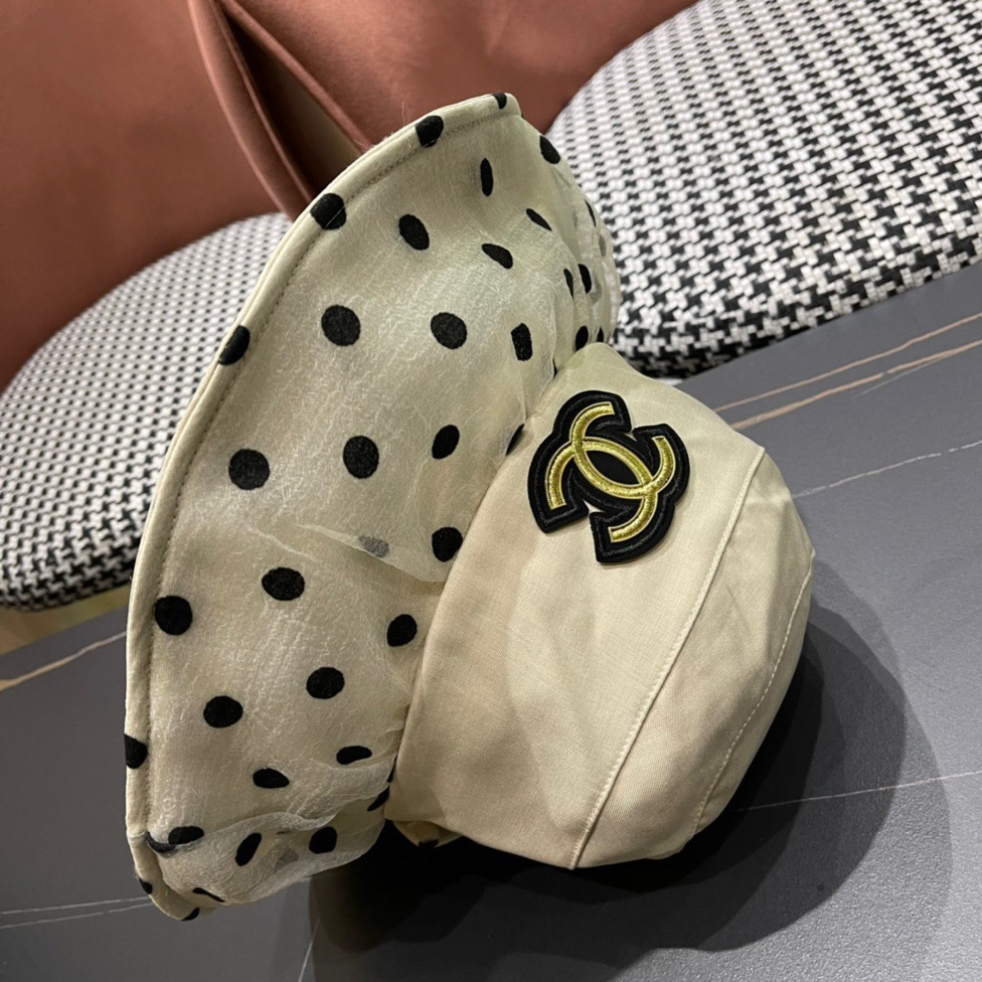 【Chanel香奈儿】2024新款大沿遮阳渔夫帽～简约大气遮阳效果一绝、随意折叠都不会变形