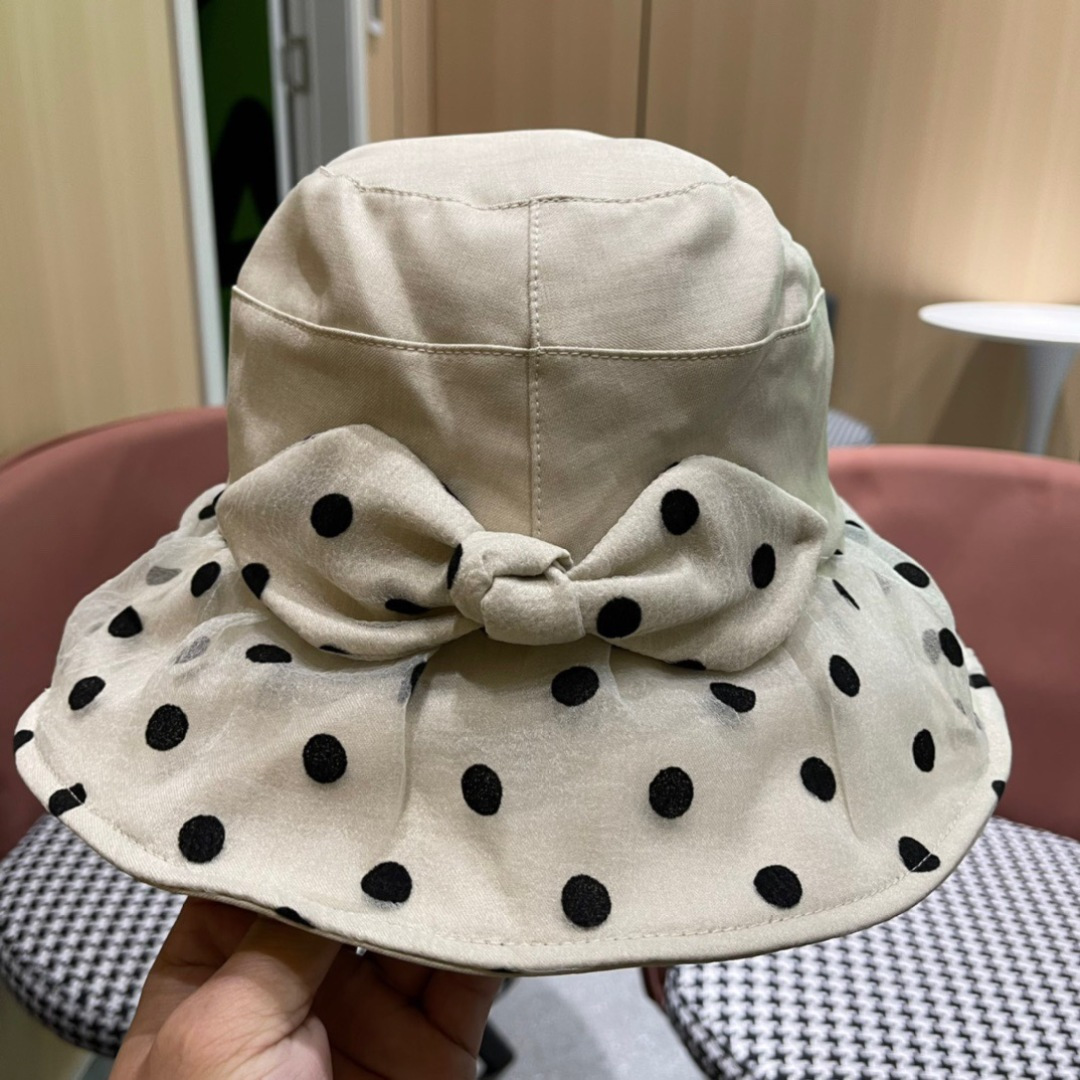 【Chanel香奈儿】2024新款大沿遮阳渔夫帽～简约大气遮阳效果一绝、随意折叠都不会变形