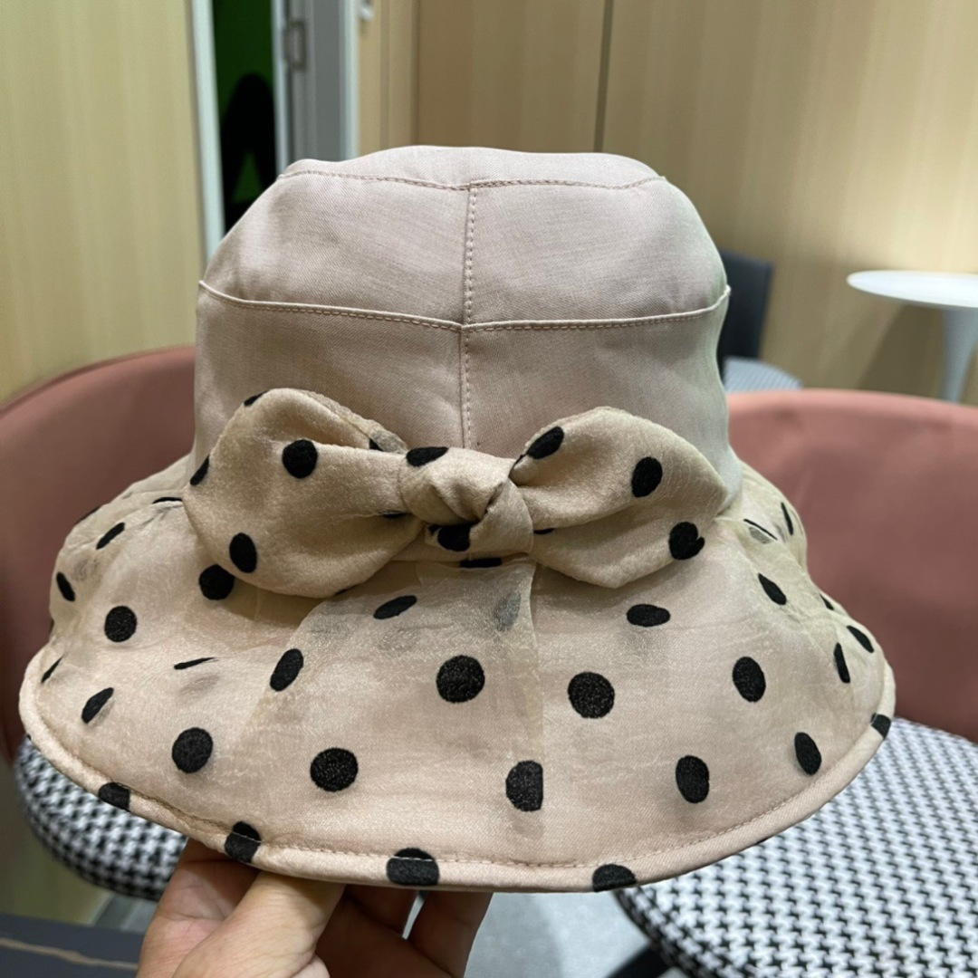 【Chanel香奈儿】2024新款大沿遮阳渔夫帽～简约大气遮阳效果一绝、随意折叠都不会变形