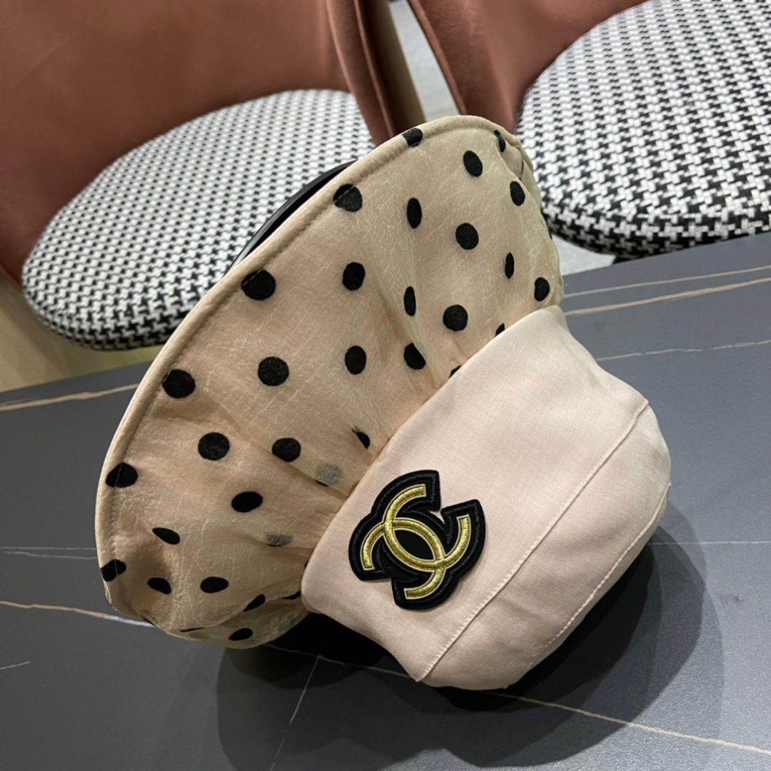 【Chanel香奈儿】2024新款大沿遮阳渔夫帽～简约大气遮阳效果一绝、随意折叠都不会变形