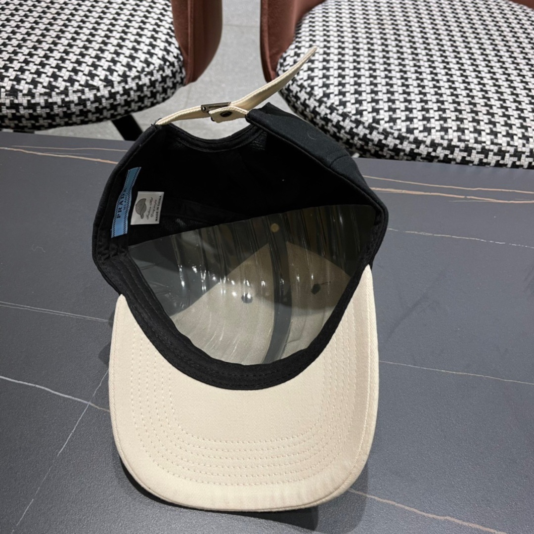  PRADA 普拉达 2024新品棒球帽 时尚潮流，高端做工！细节看实拍哦