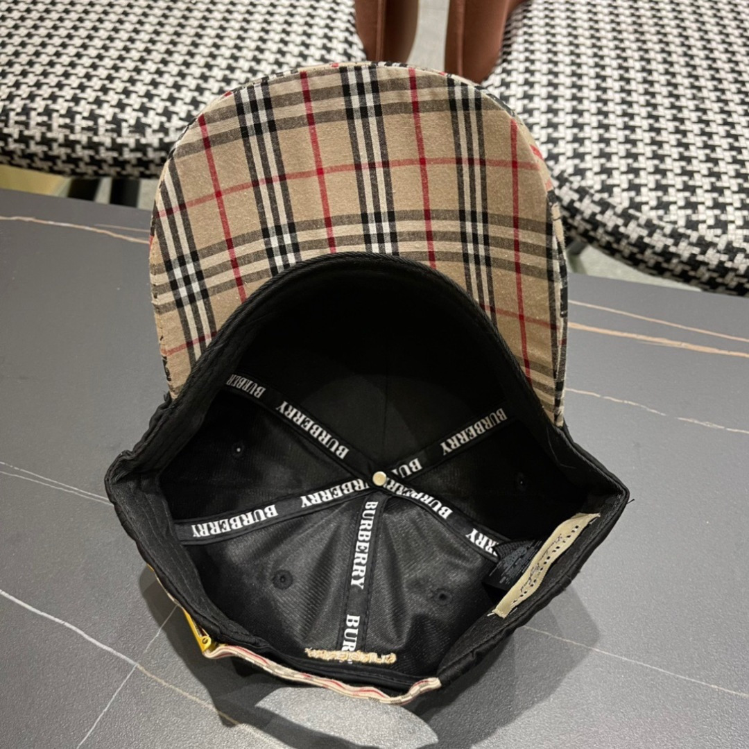 。BURBERRY巴宝莉 经典网官新款经典棒球帽，渔夫帽大牌高级十感足！简约尚时风，男女同款！高质品，尊