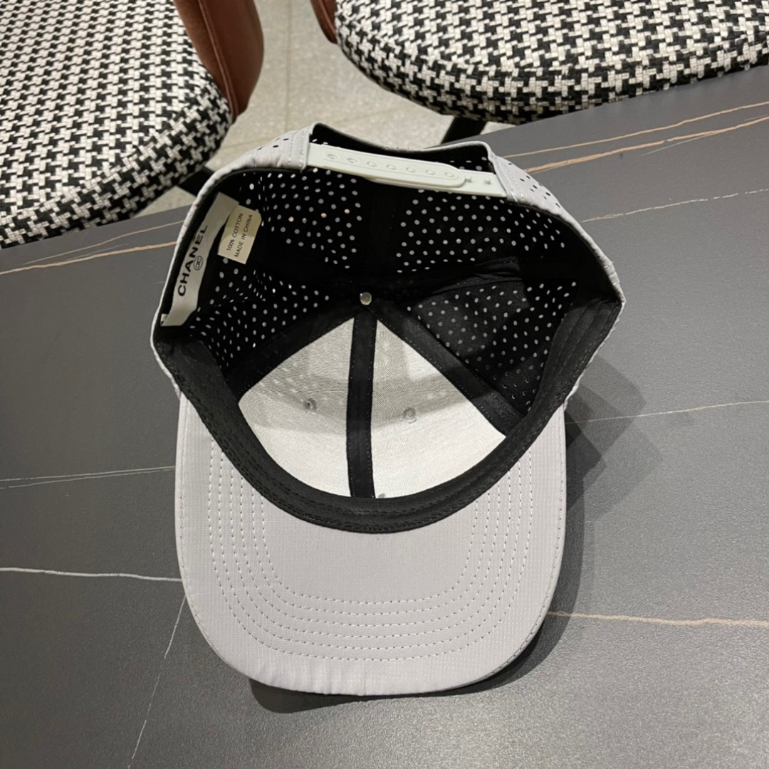 香奈儿CHANEL 新品透气棒球帽，小香经典简约，时尚休闲设计