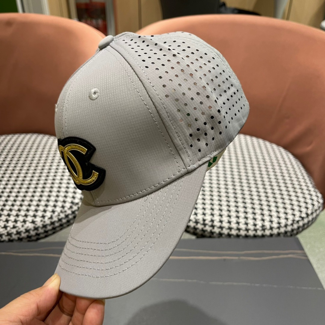  香奈儿CHANEL 新品透气棒球帽，小香经典简约，时尚休闲设计