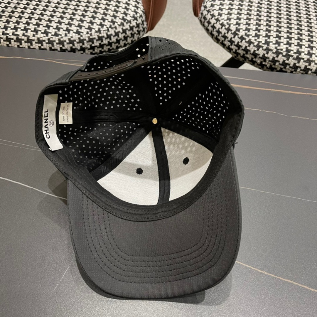  香奈儿CHANEL 新品透气棒球帽，小香经典简约，时尚休闲设计