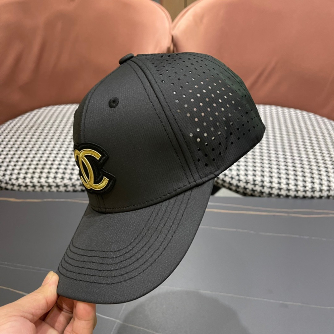  香奈儿CHANEL 新品透气棒球帽，小香经典简约，时尚休闲设计
