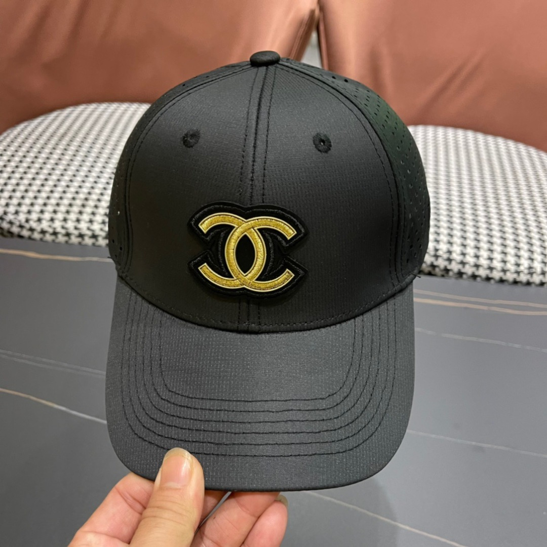  香奈儿CHANEL 新品透气棒球帽，小香经典简约，时尚休闲设计