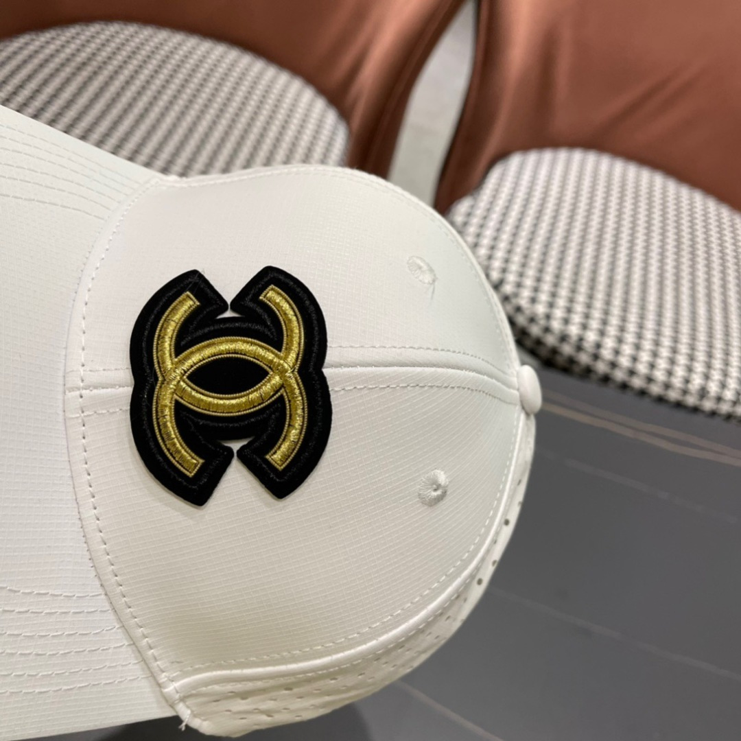  香奈儿CHANEL 新品透气棒球帽，小香经典简约，时尚休闲设计