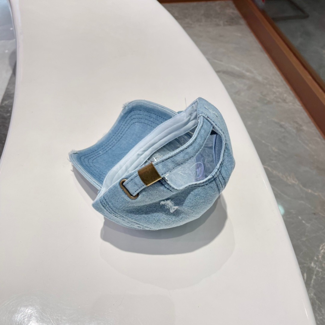 【CHANEL香奈儿】2023春夏新款牛仔款简约棒球帽，新款出货，大牌款超好搭配，赶紧入手！