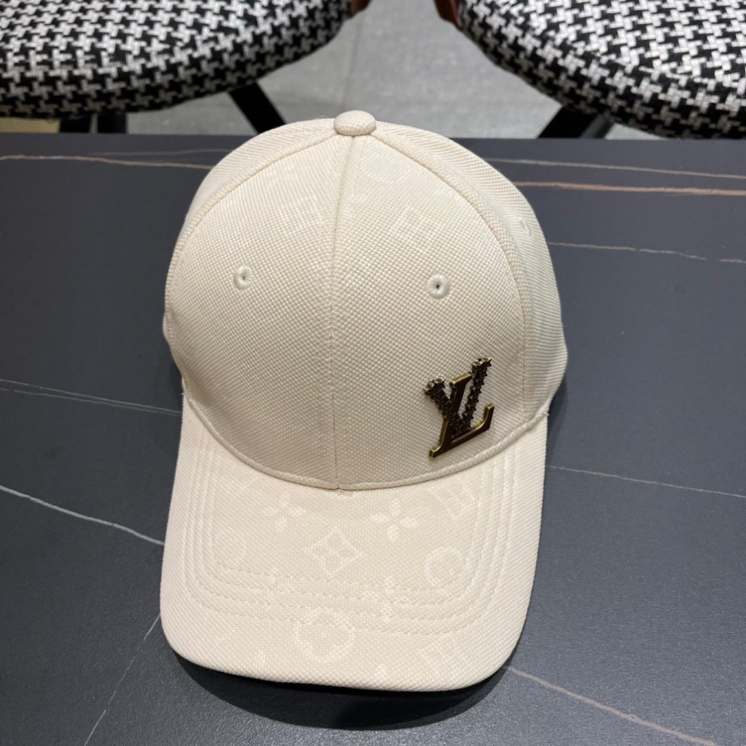 🧢LV路易威登2024官网高版出货，经典棒球帽，非常经典的经典，四季可用，出门必备，非常显脸小