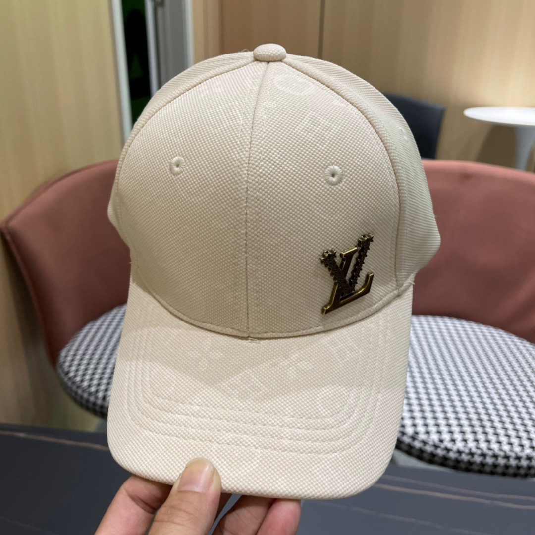 🧢LV路易威登2024官网高版出货，经典棒球帽，非常经典的经典，四季可用，出门必备，非常显脸小
