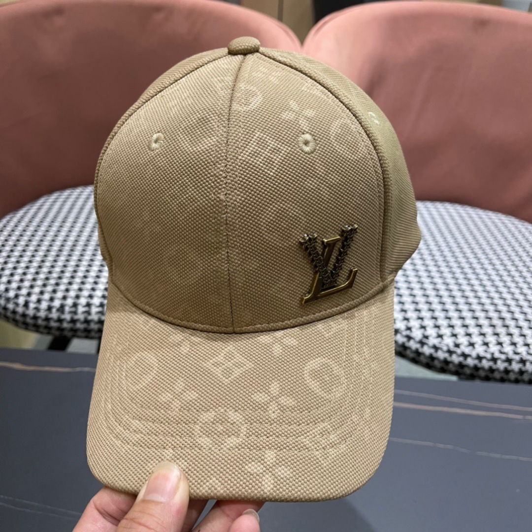 🧢LV路易威登2024官网高版出货，经典棒球帽，非常经典的经典，四季可用，出门必备，非常显脸小
