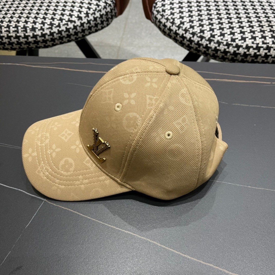 🧢LV路易威登2024官网高版出货，经典棒球帽，非常经典的经典，四季可用，出门必备，非常显脸小