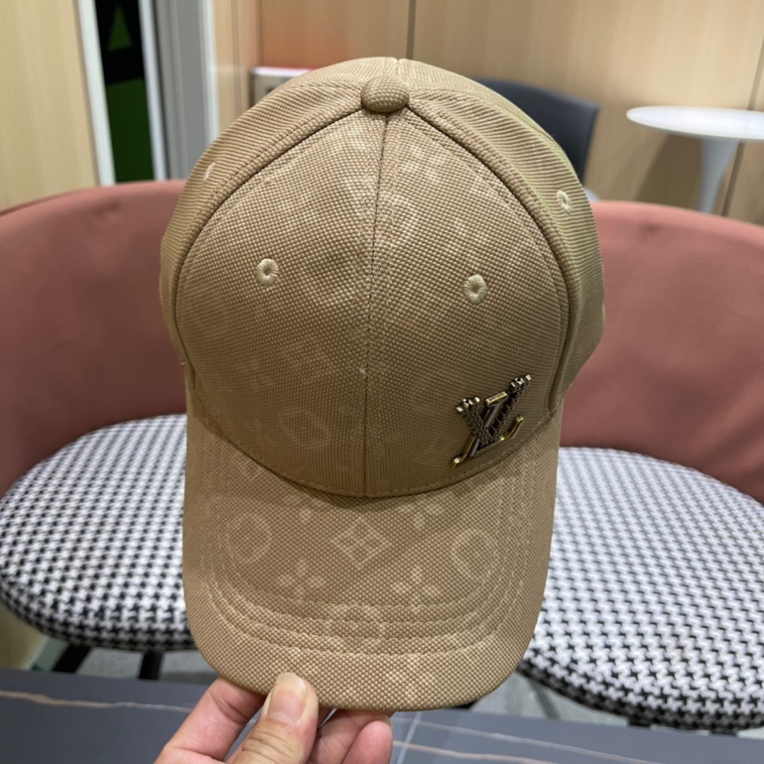 🧢LV路易威登2024官网高版出货，经典棒球帽，非常经典的经典，四季可用，出门必备，非常显脸小