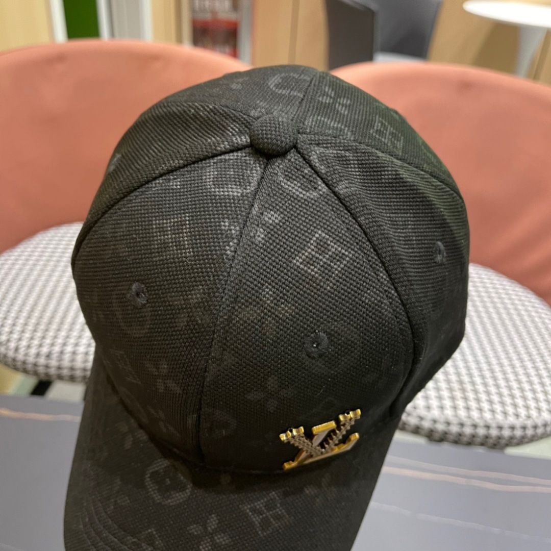 🧢LV路易威登2024官网高版出货，经典棒球帽，非常经典的经典，四季可用，出门必备，非常显脸小