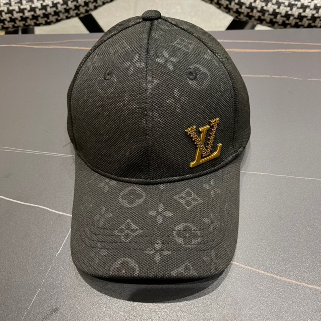🧢LV路易威登2024官网高版出货，经典棒球帽，非常经典的经典，四季可用，出门必备，非常显脸小