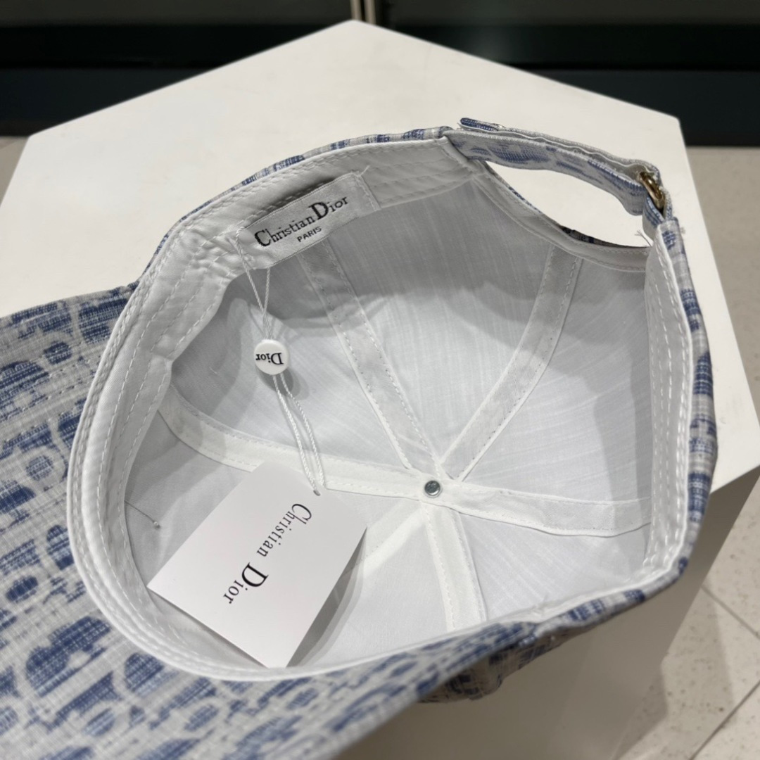  Dior迪奥棒球帽官方新款，正品开模，头围57cm